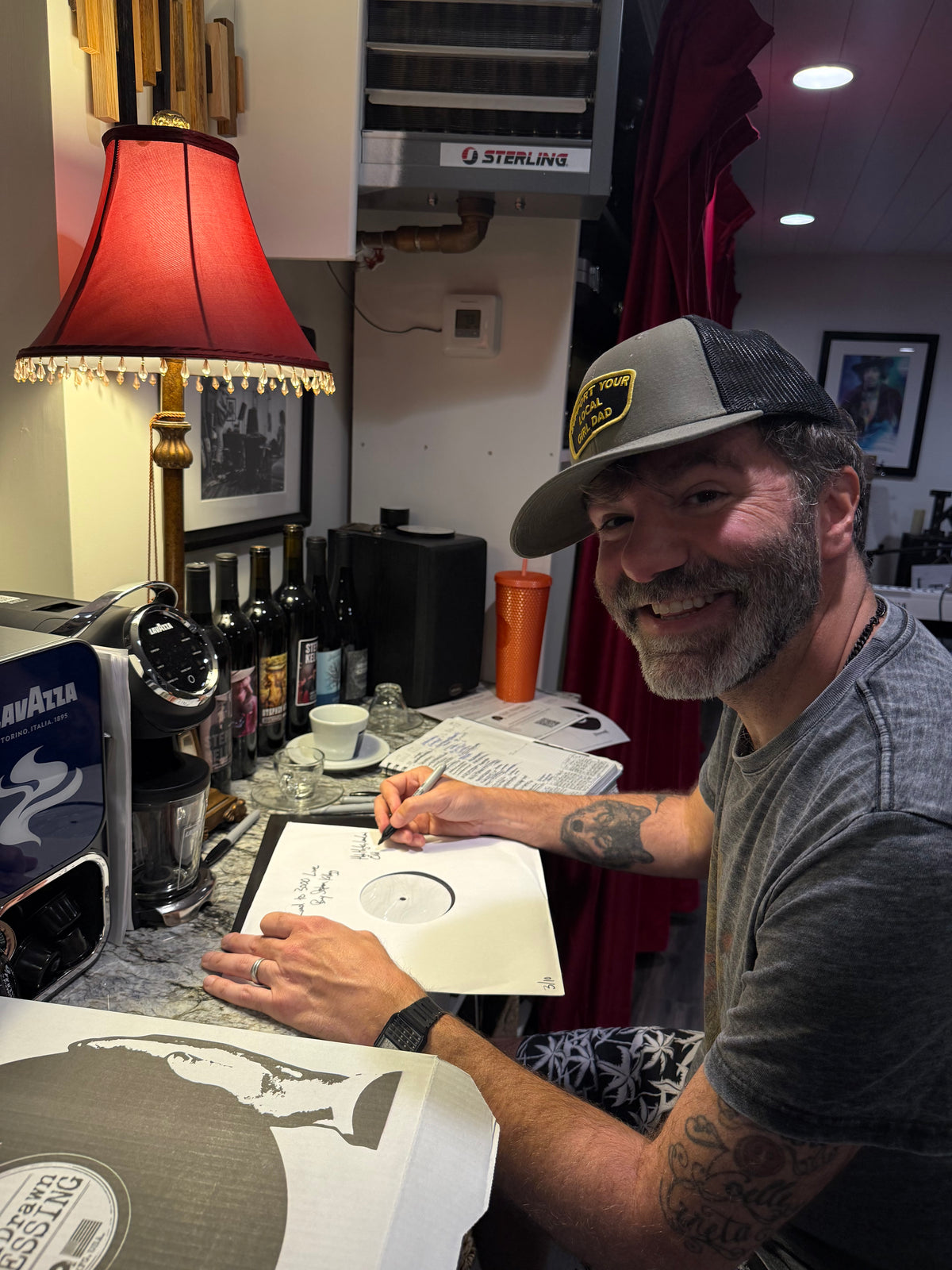 Test Pressings for the "Road to 3000 Live!" Album