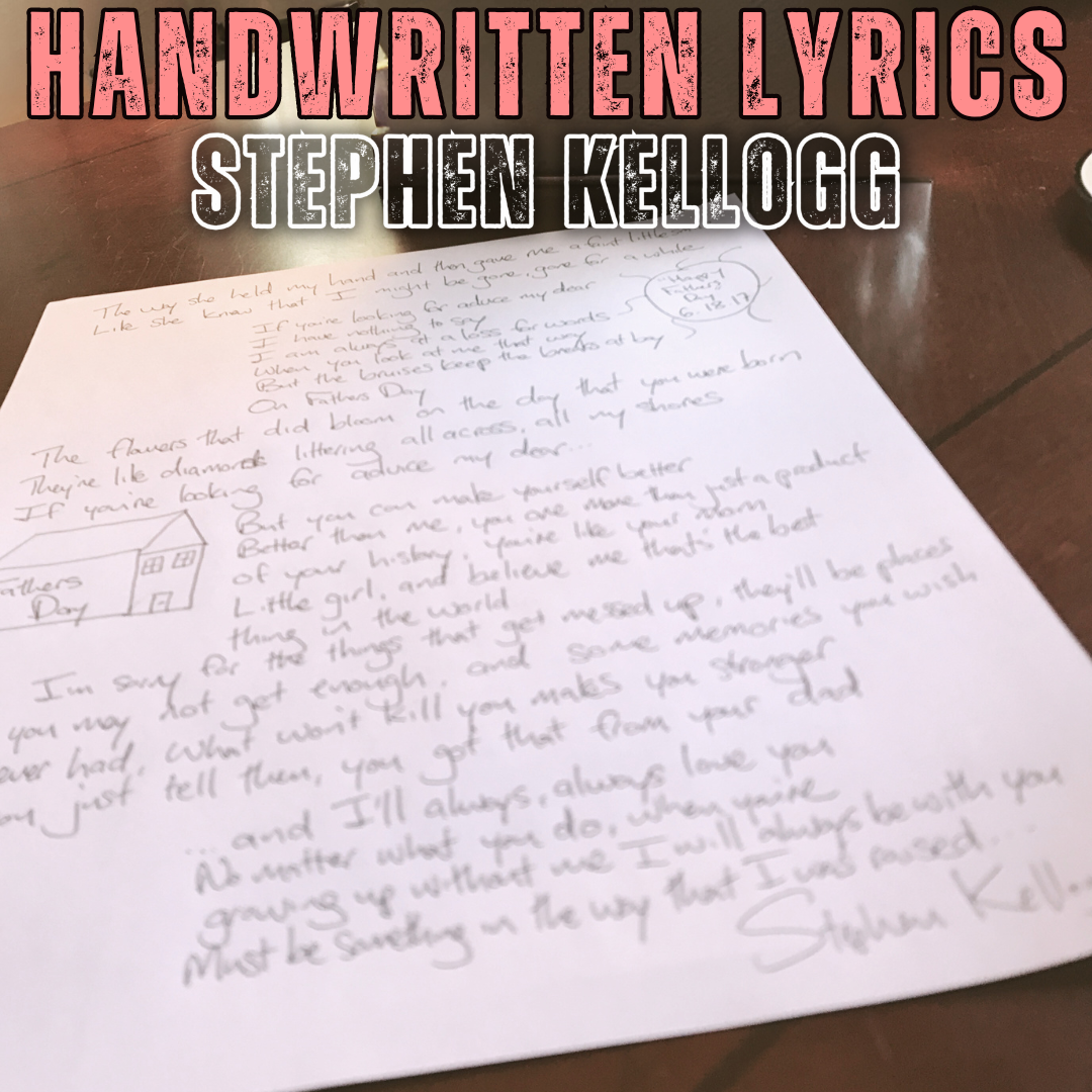 Handwritten Lyrics