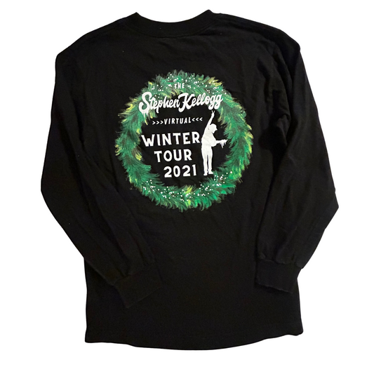Virtual Winter Tour 2021 Long Sleeved T-Shirt (SIZE SMALL & 2XL ONLY)
