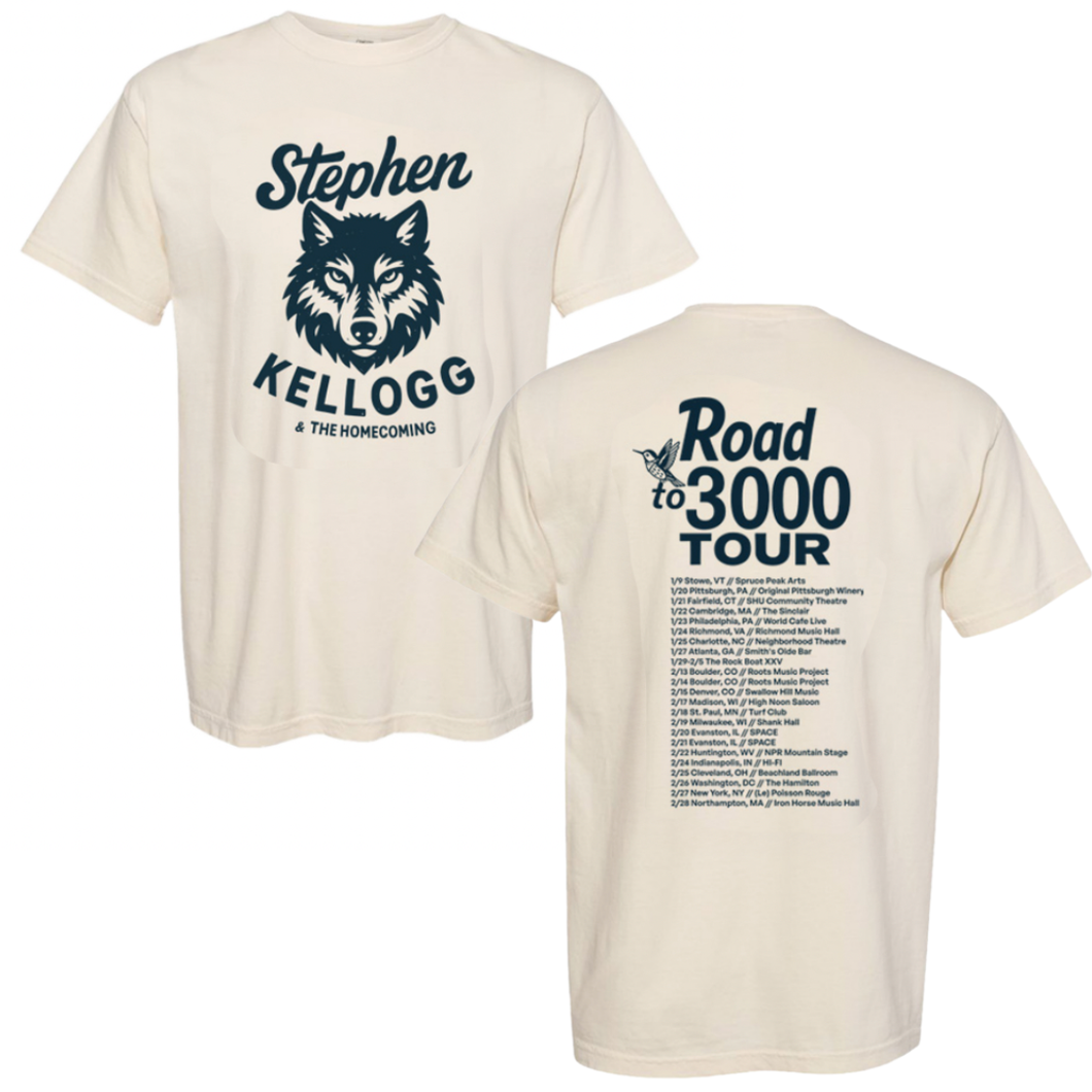 Road to 3000 Tour Tee (Small and XXL Only)
