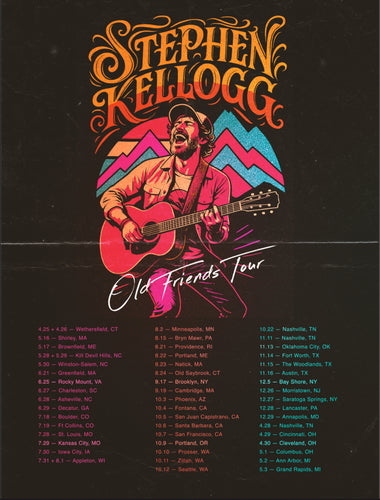 Old Friends Tour Poster