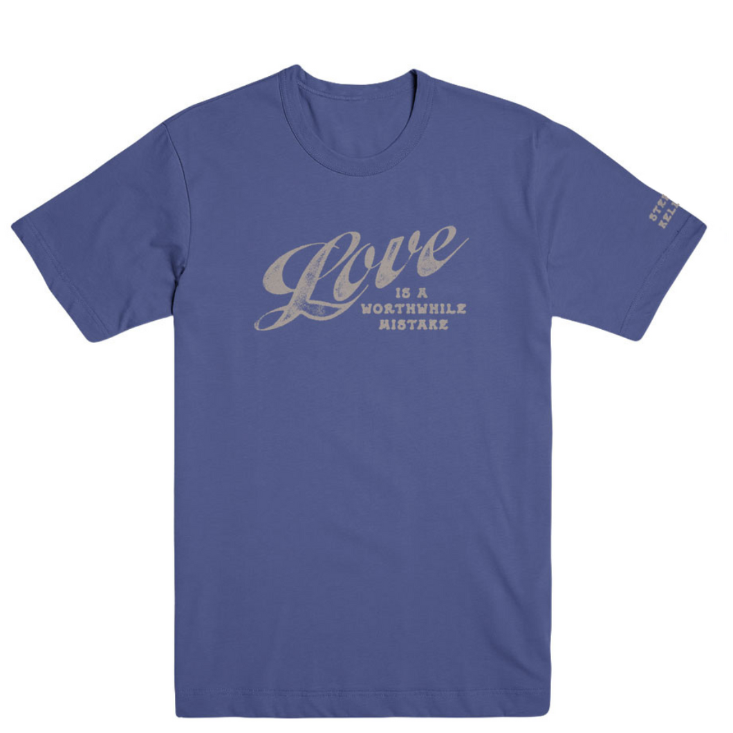 LOVE IS A WORTHWHILE MISTAKE TEE (SIZE XL ONLY)